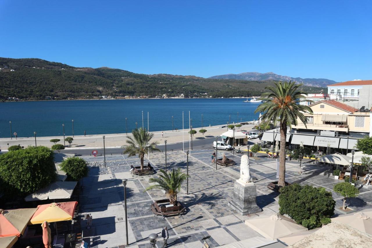 Plateia Sea View Loft Leilighet Sámos Eksteriør bilde